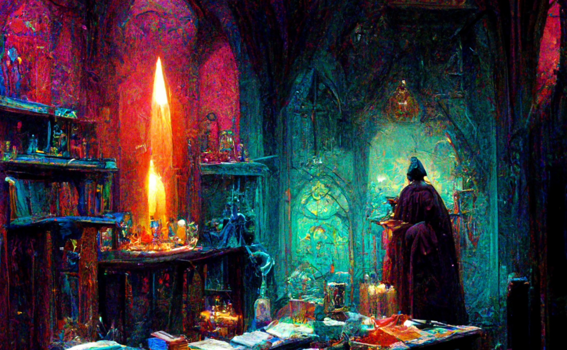 Wizard's Study Room